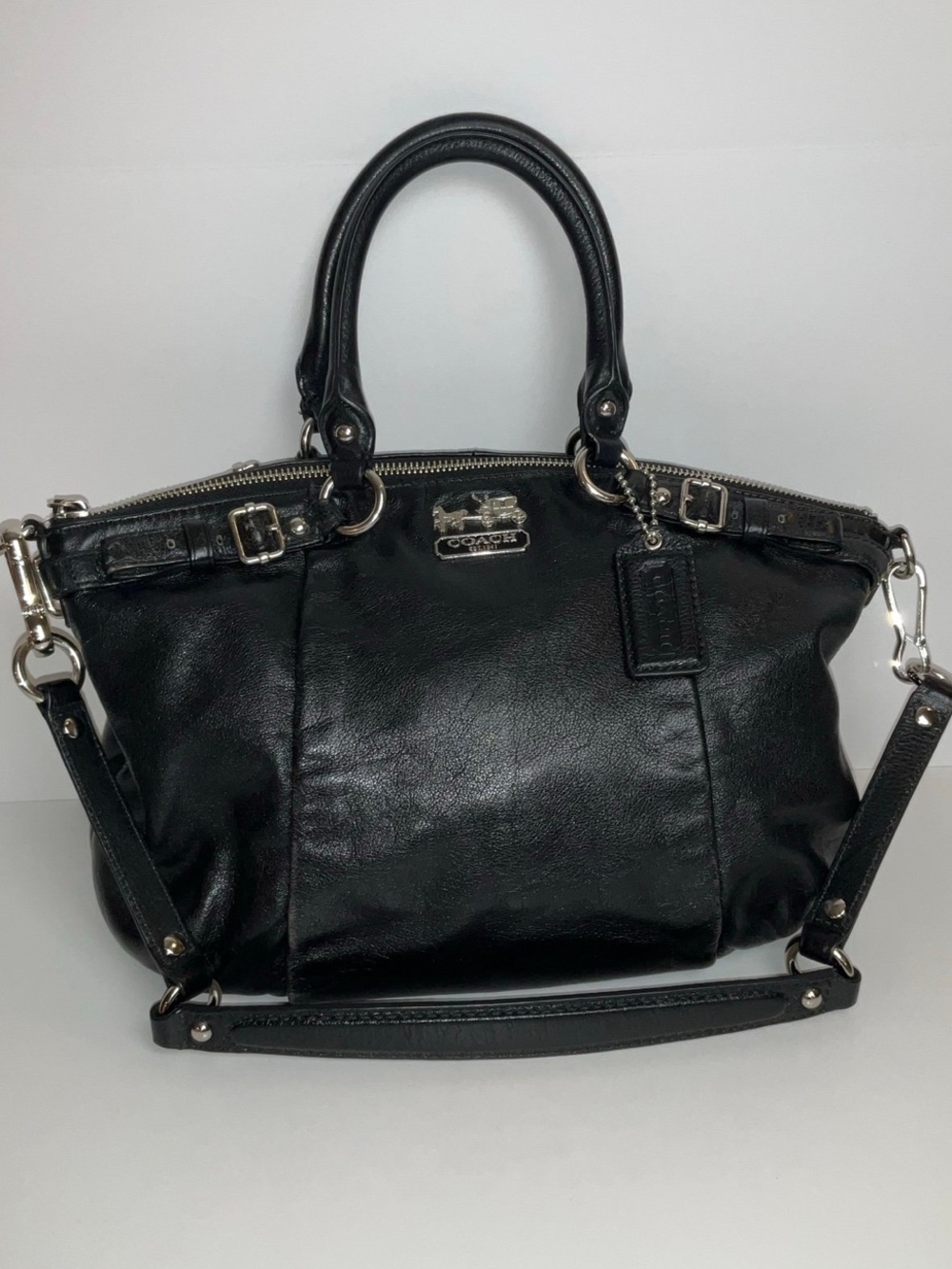 Coach Leather Shoulder Bag